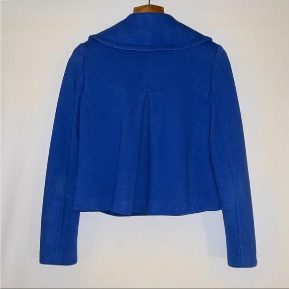 INC International Concepts, Royal Blue double breasted jacket, 100% cotton - Picture 2 of 3